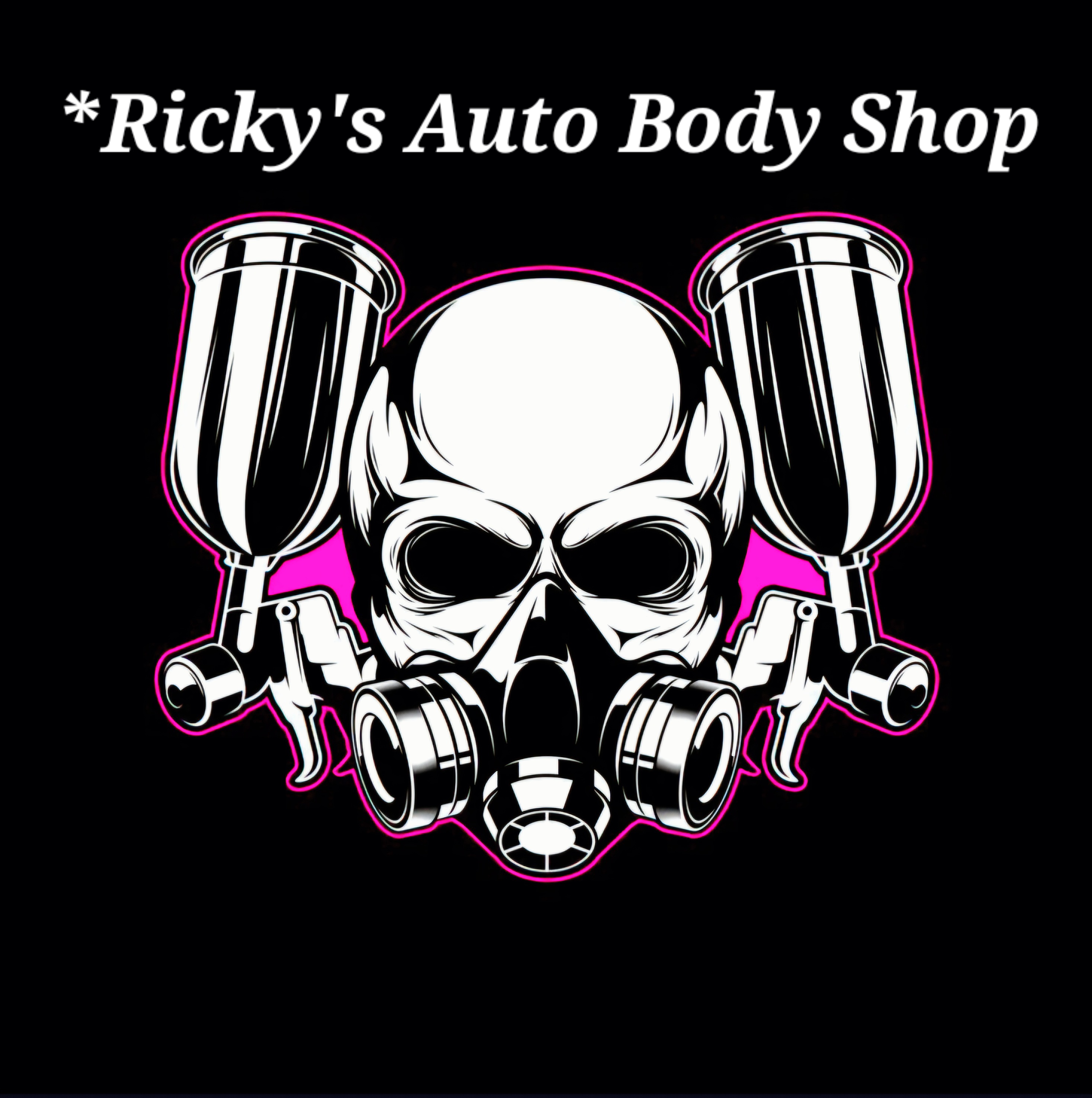 Ricky's autopaint logo