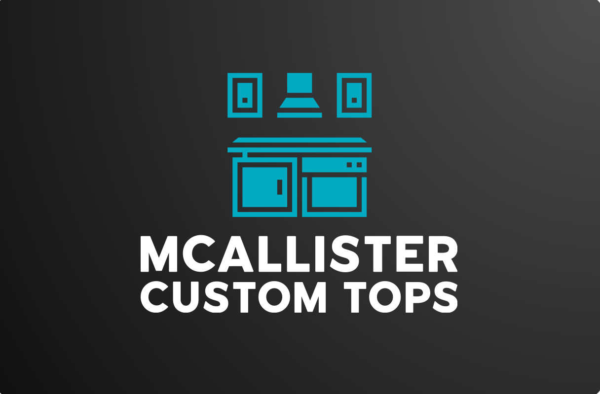 McAllister custom tops logo