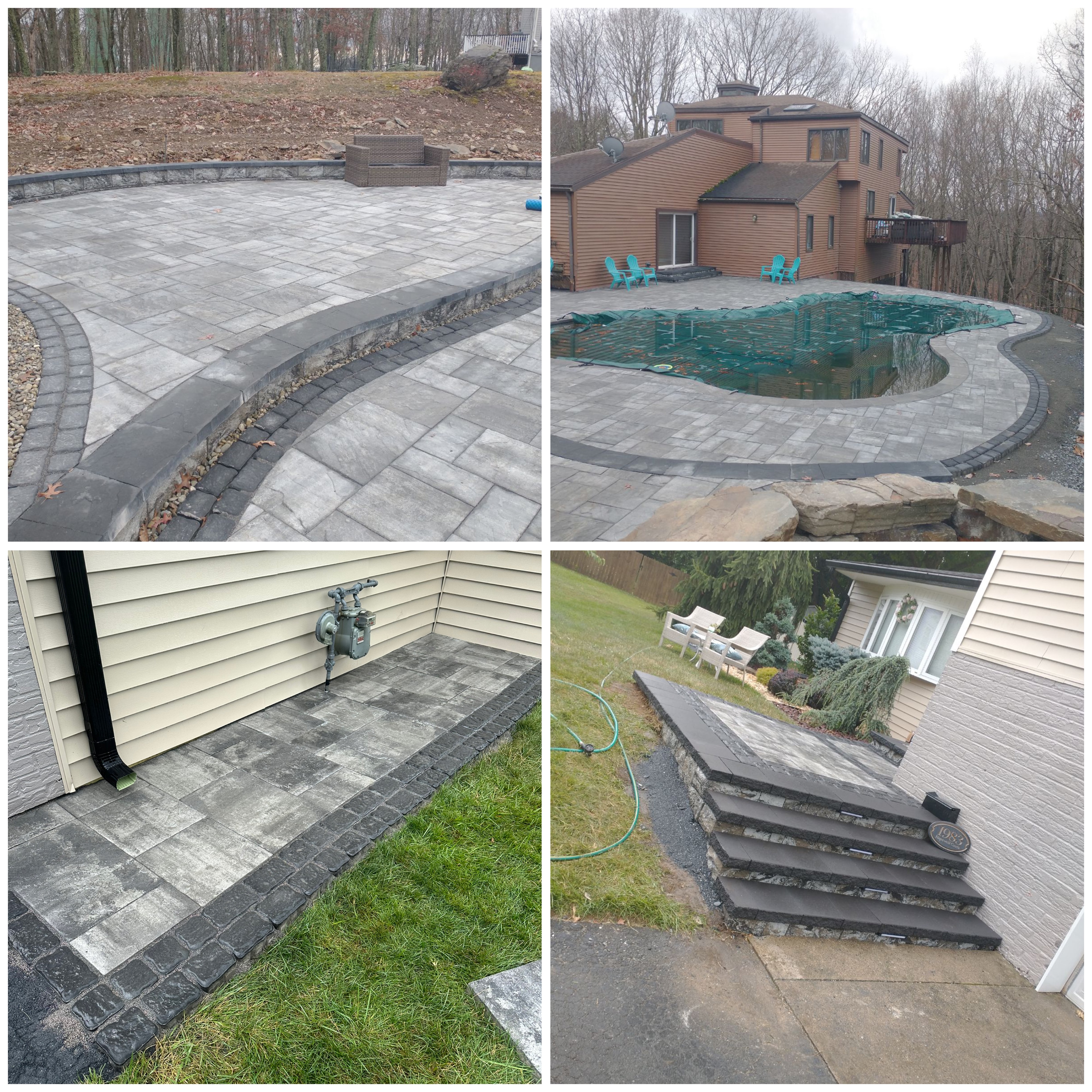 M&S Hardscape Landscaping logo