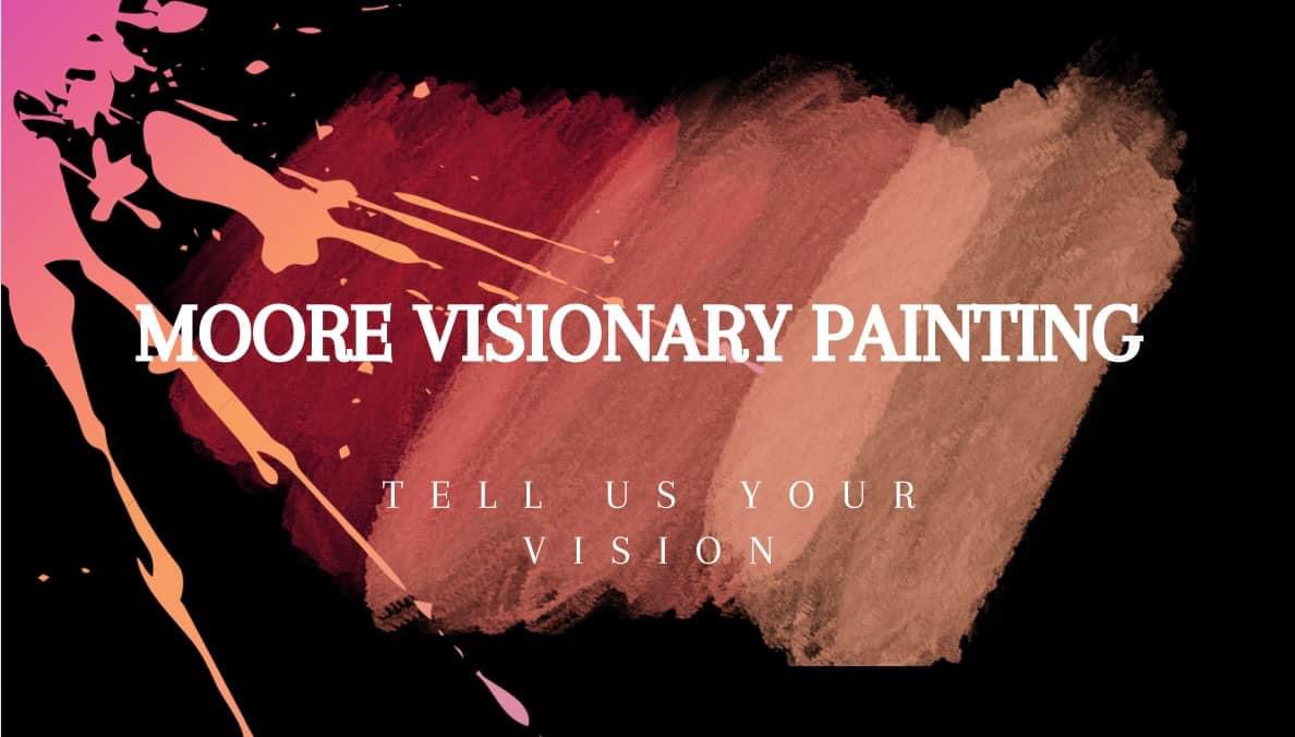 Moore visionary painting logo