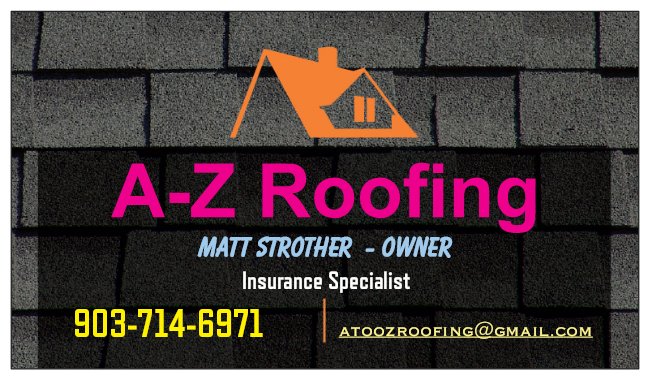 Logo for A-Z Roofing