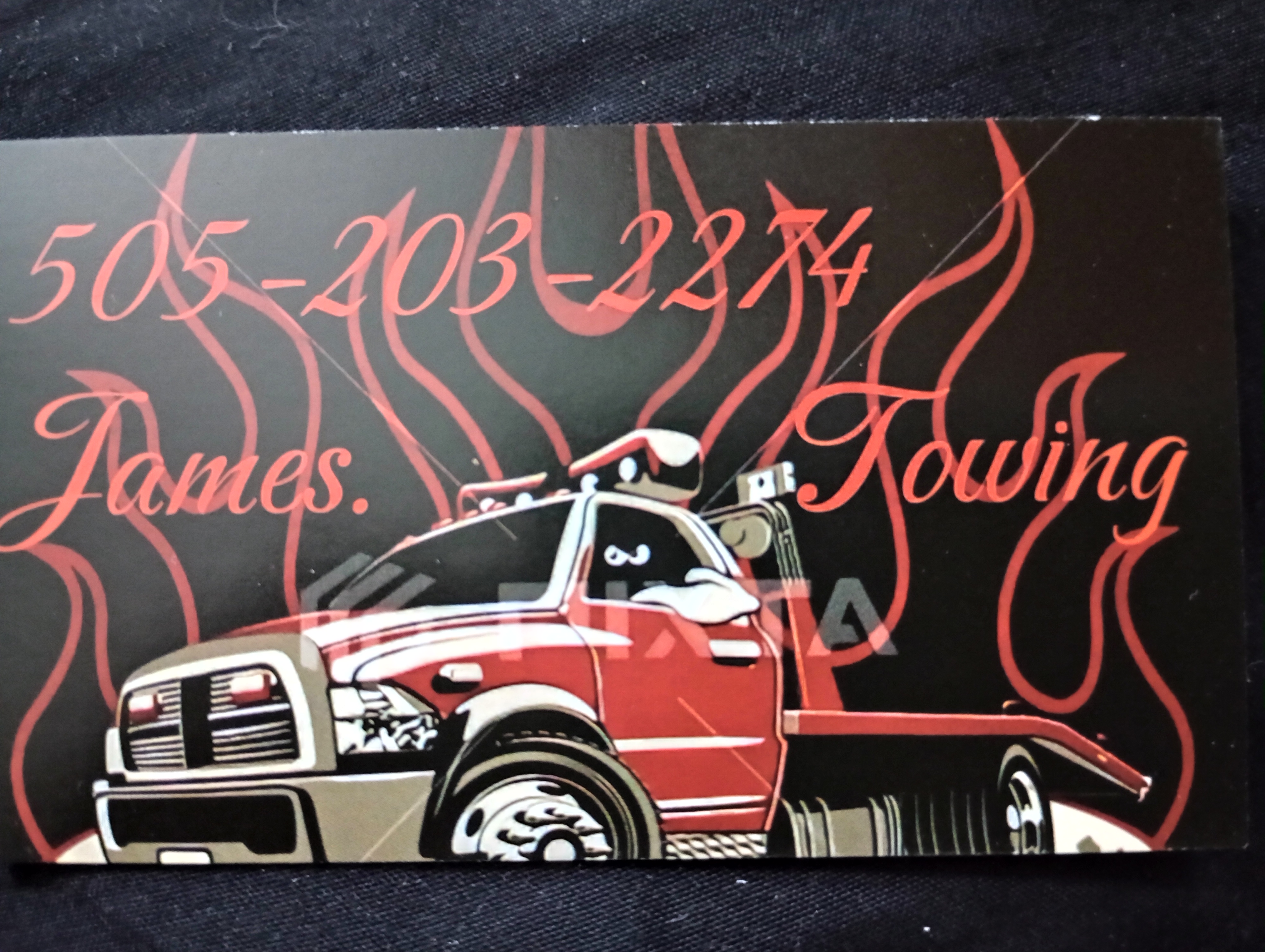 James towing logo