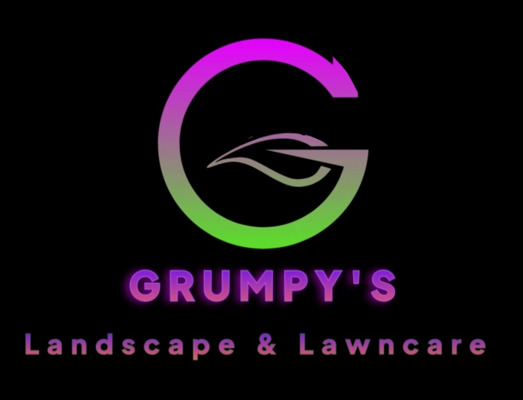 Grumpy's landscaping and Lawncare logo