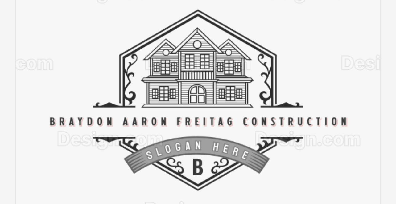 Braydon Aaron Freitag Construction logo