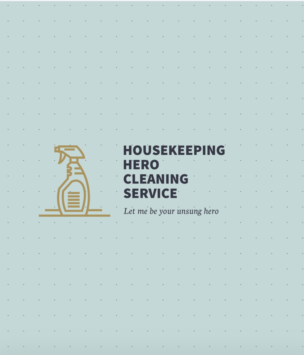 Housekeeping Hero Cleaning Service logo