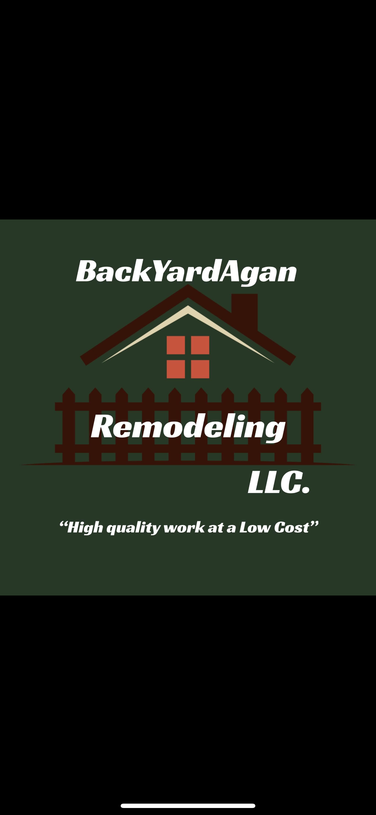 Backyardagan Remodeling llc logo