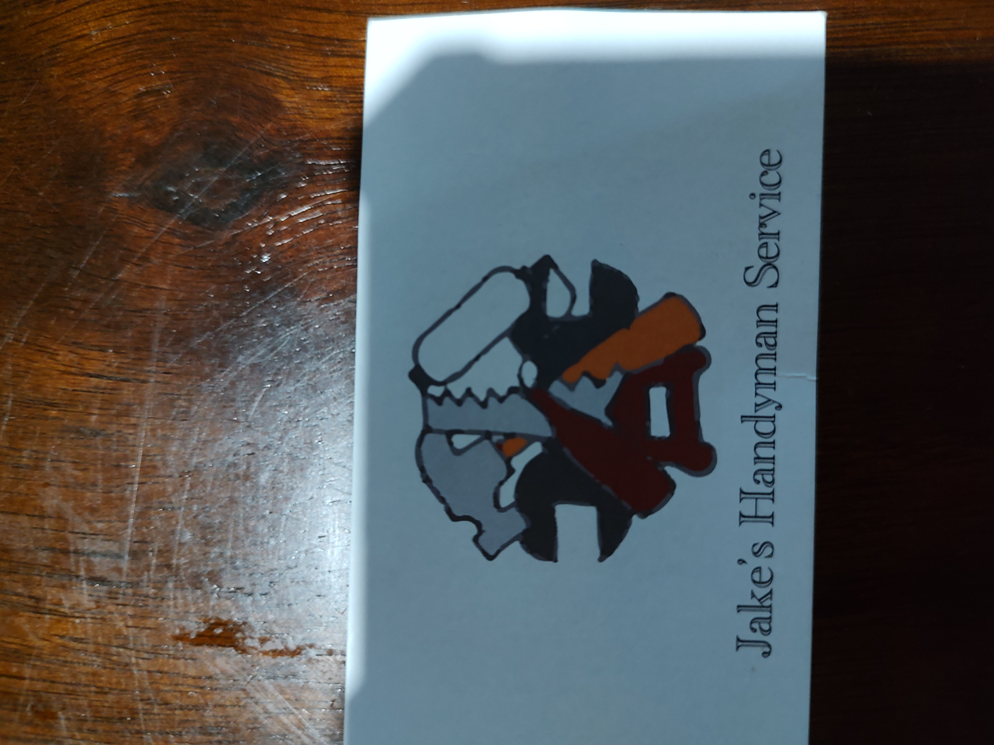 Jake's handyman service logo
