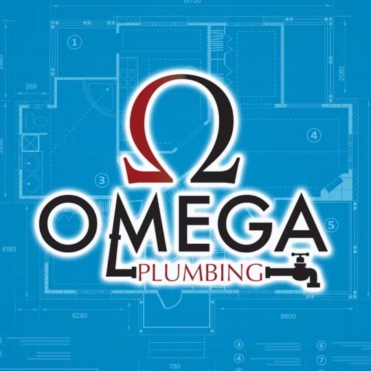 OMEGA PLUMBING logo