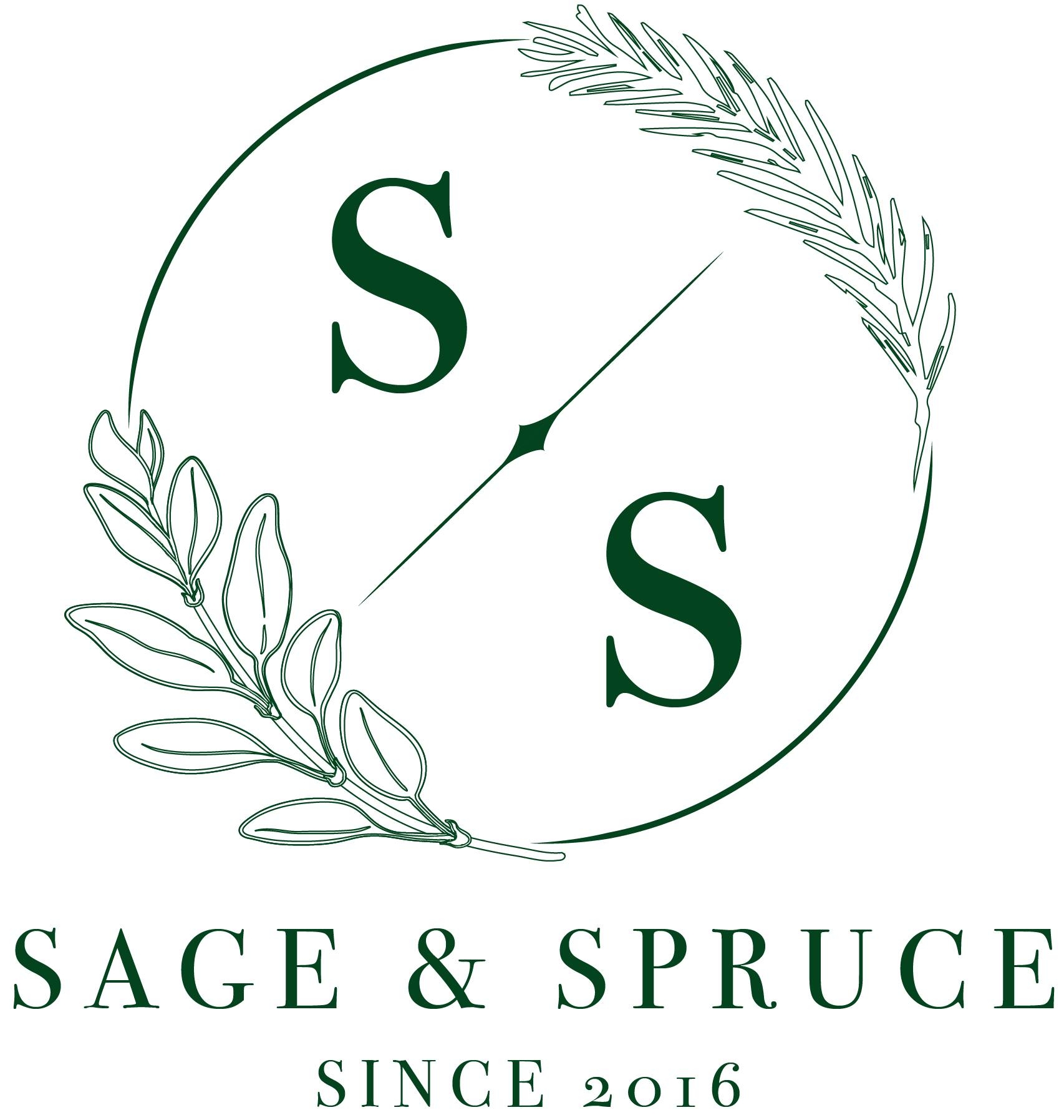 Sage and Spruce Design logo