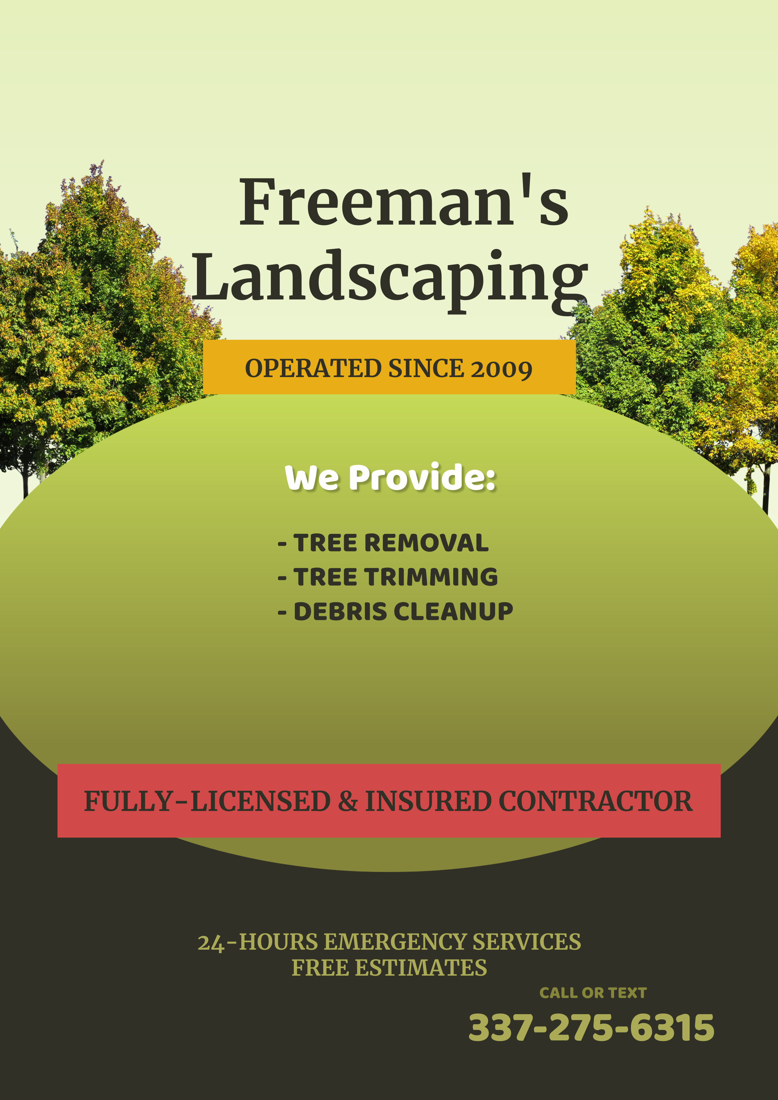 Avatar for Freeman’s Lanscaping LLC