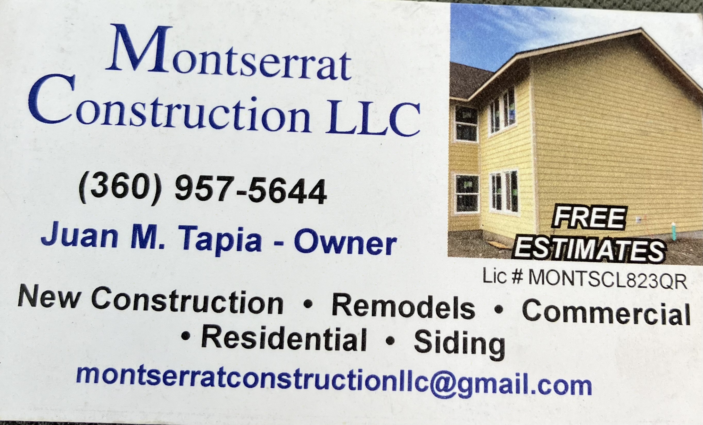Avatar for Montserrat Construction