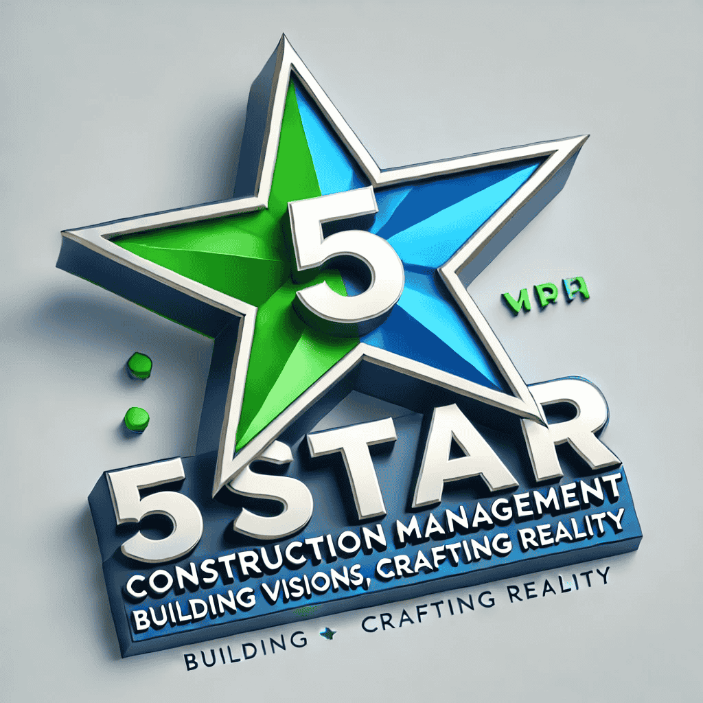 5 Star Construction Management logo