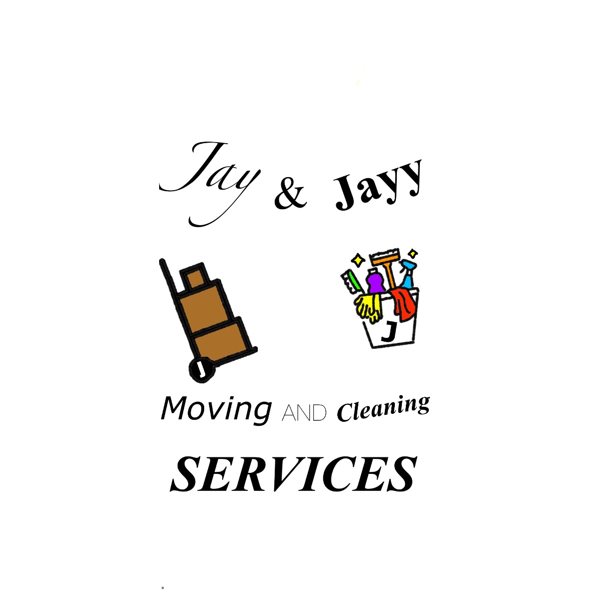 Jay&jayy moving and cleaning services logo