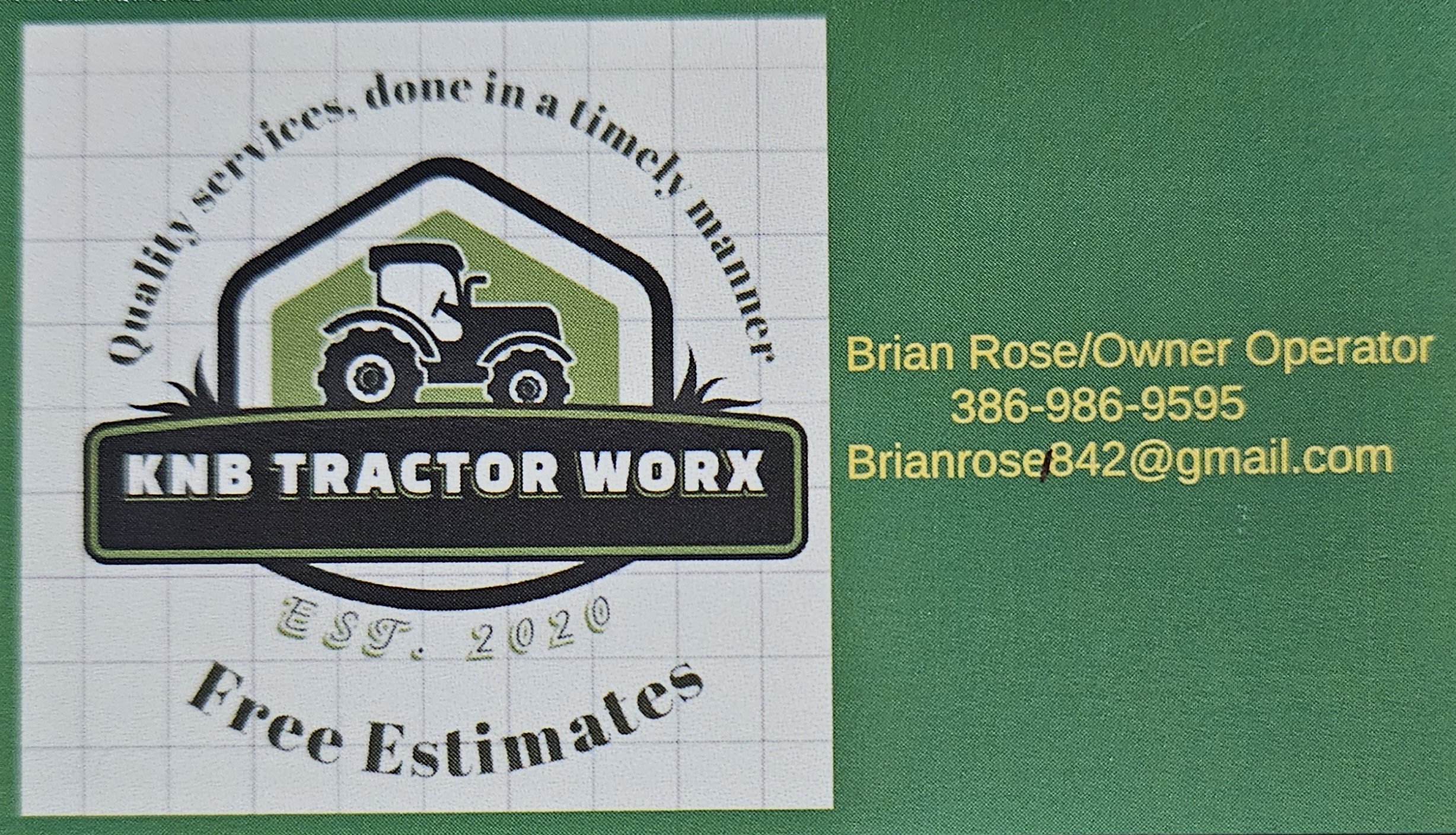 KNB Tractor Worx llc logo