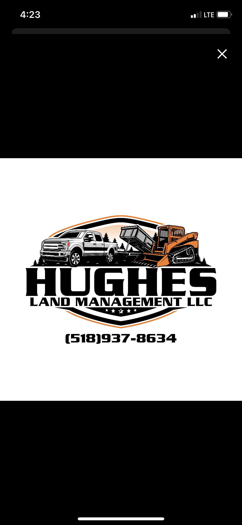 Hughes land management logo
