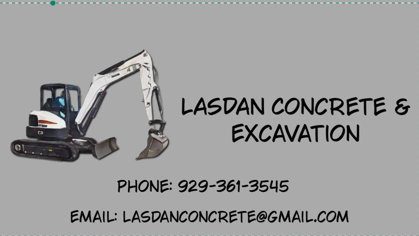 LASDAN Concrete & Excavation logo