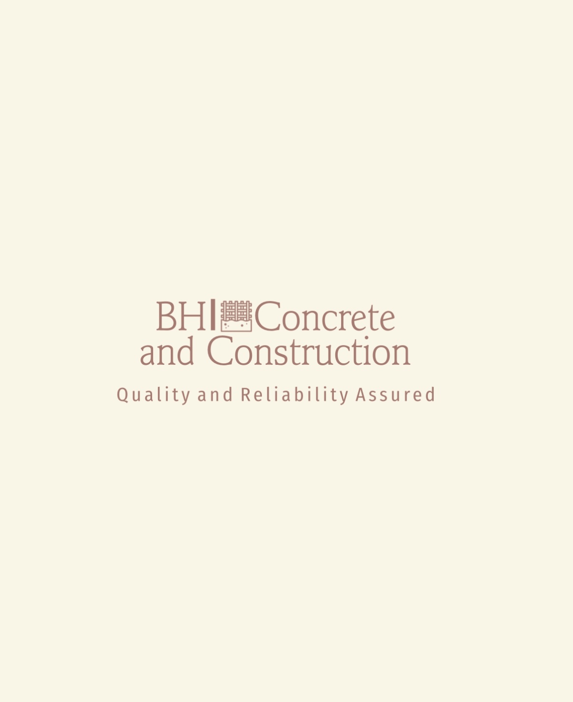 BHI Concrete & Construction logo