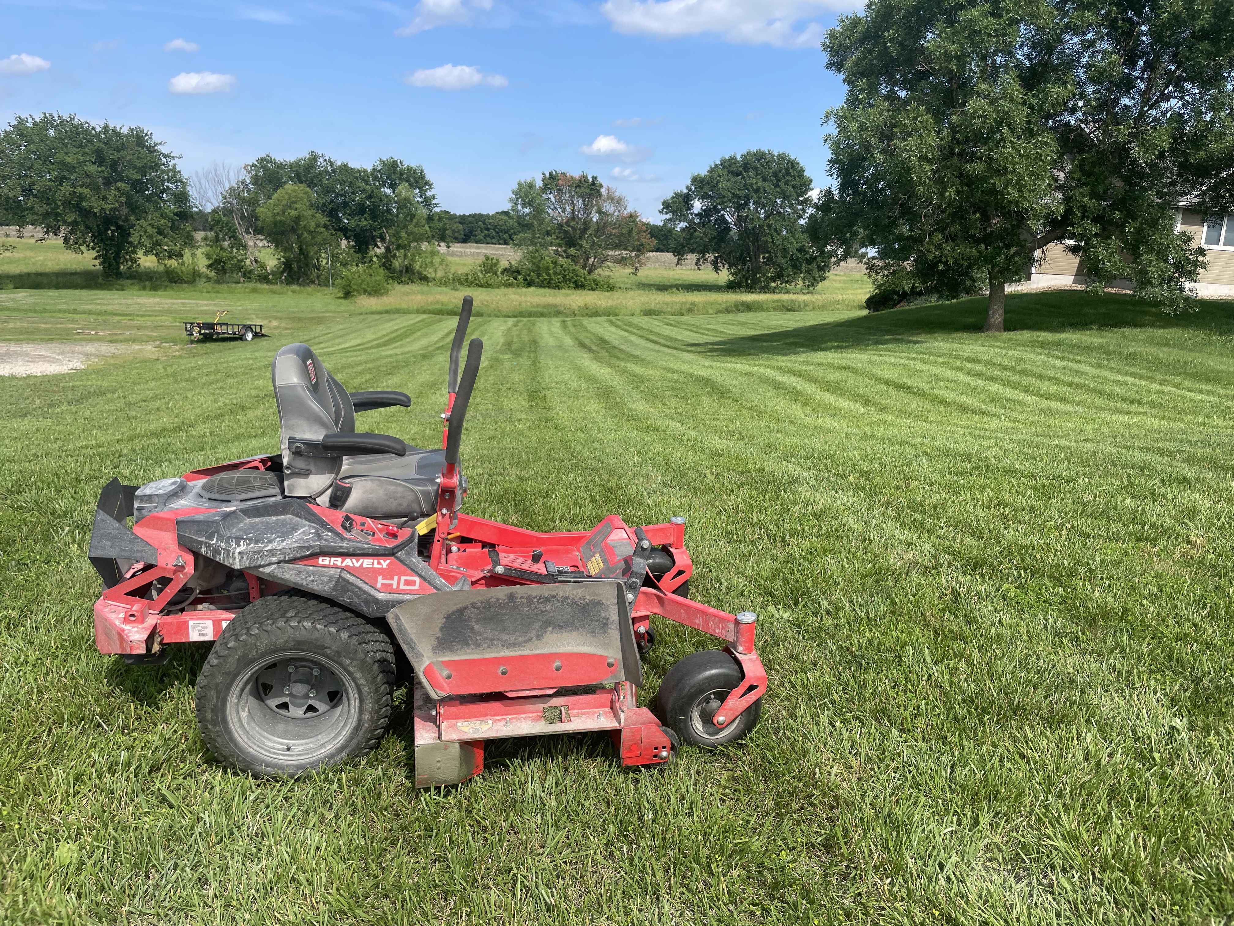 Mitchell mowing logo