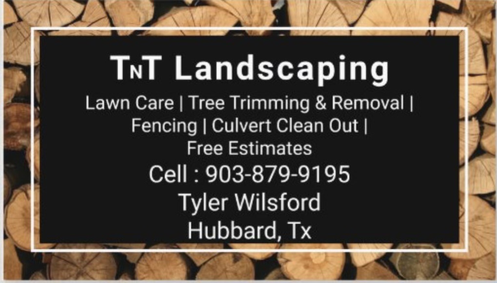 TNT landscaping logo