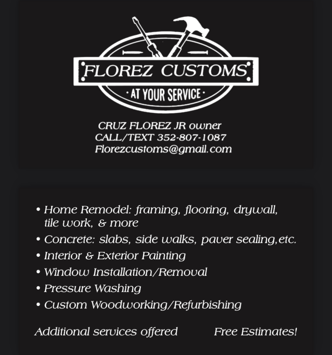 Florez Customs logo