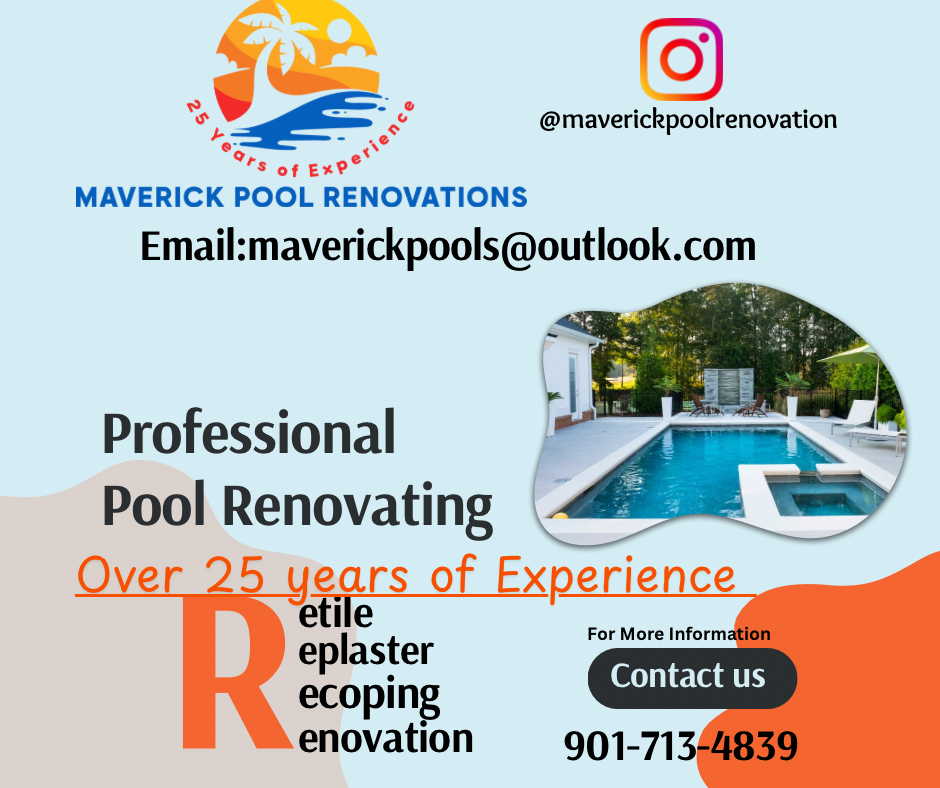 Maverick Pool Renovations logo