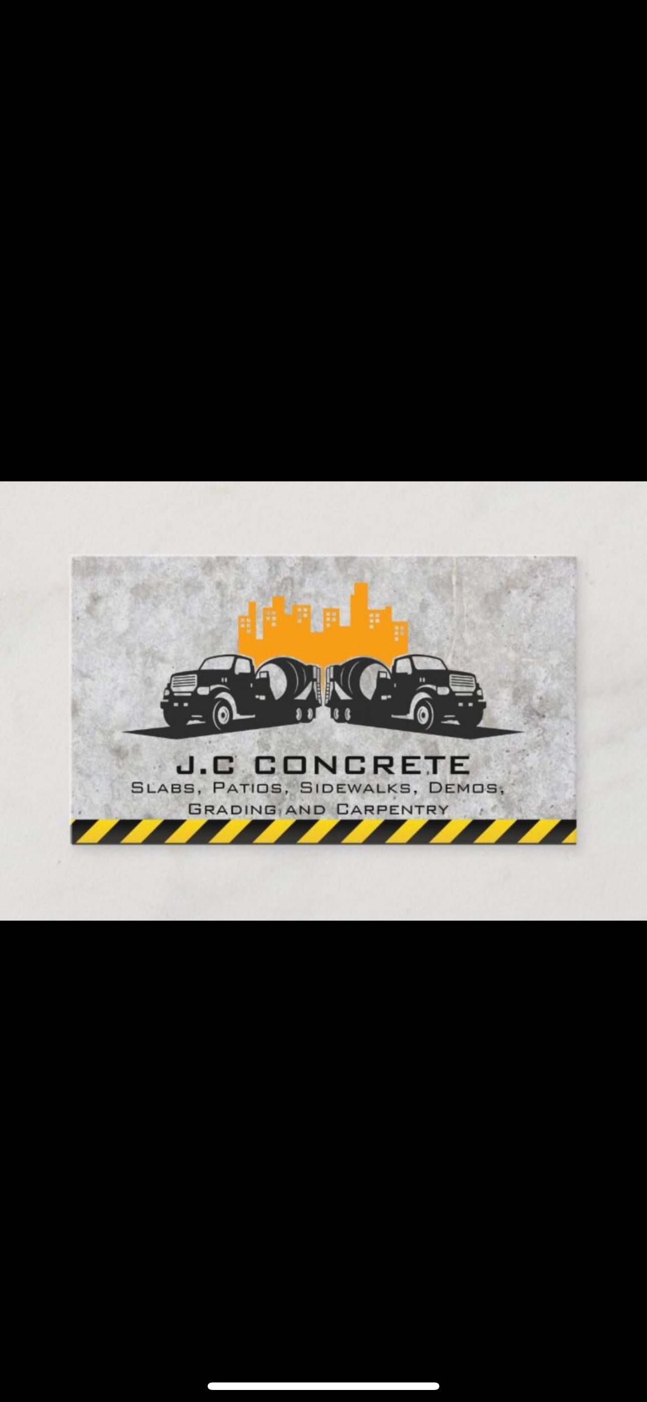 JC Concrete logo