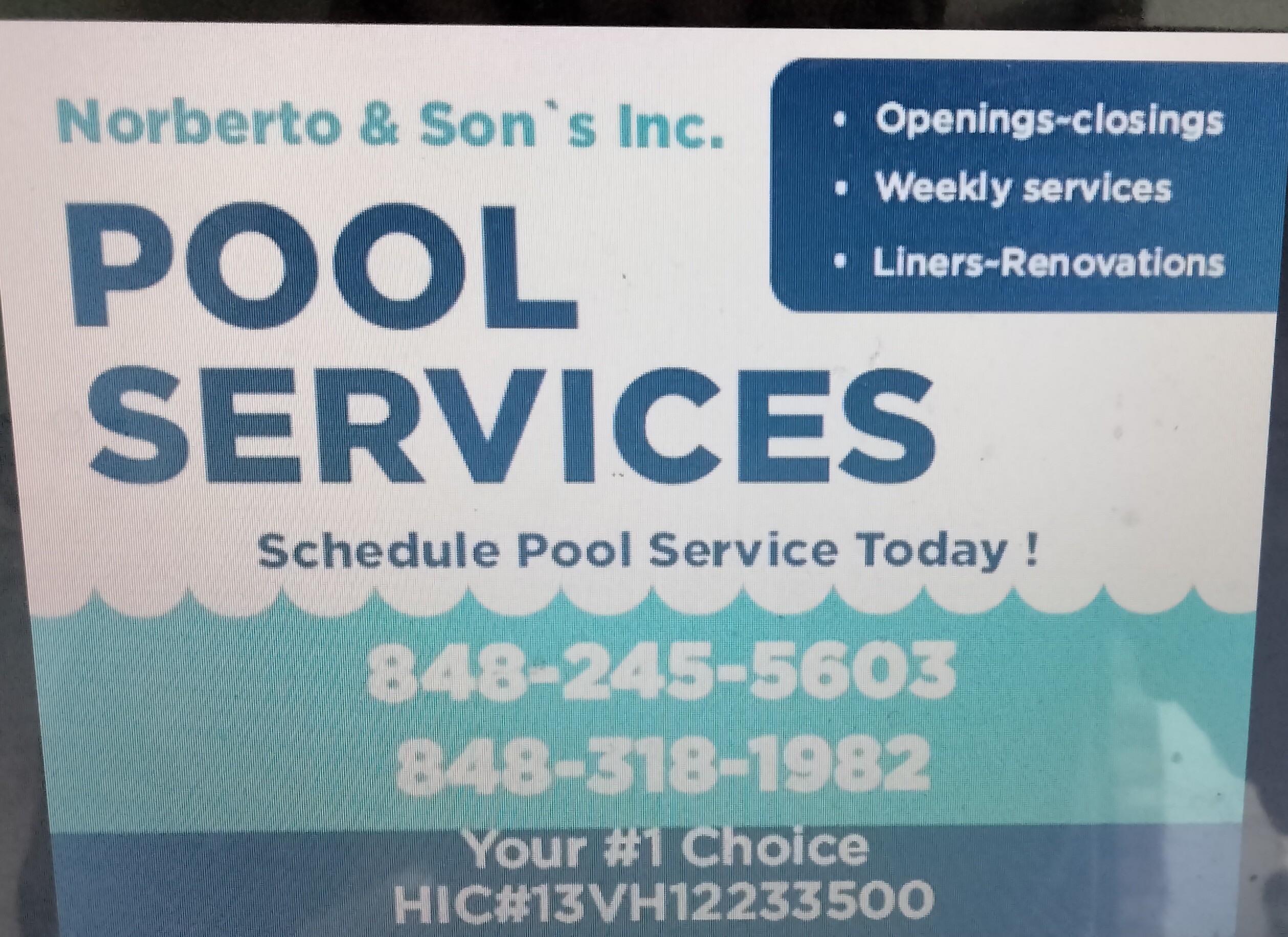 Norberto & sons inc logo