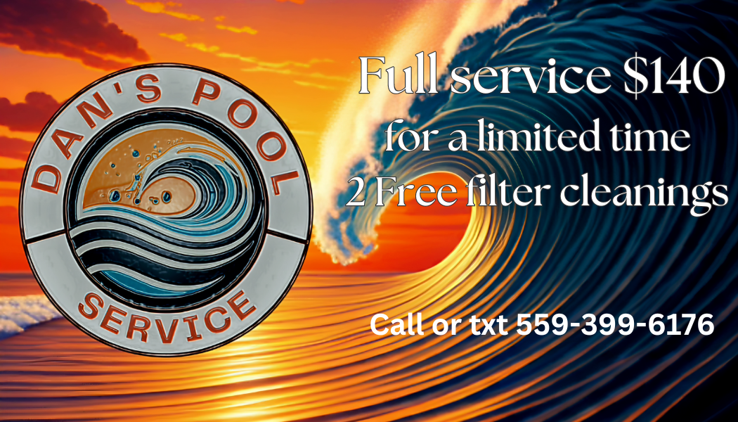 Dan's Pool service logo