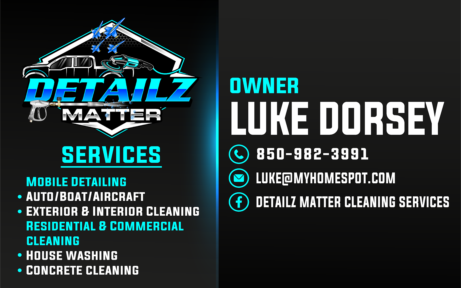 Detailz Matter Cleaning Services logo