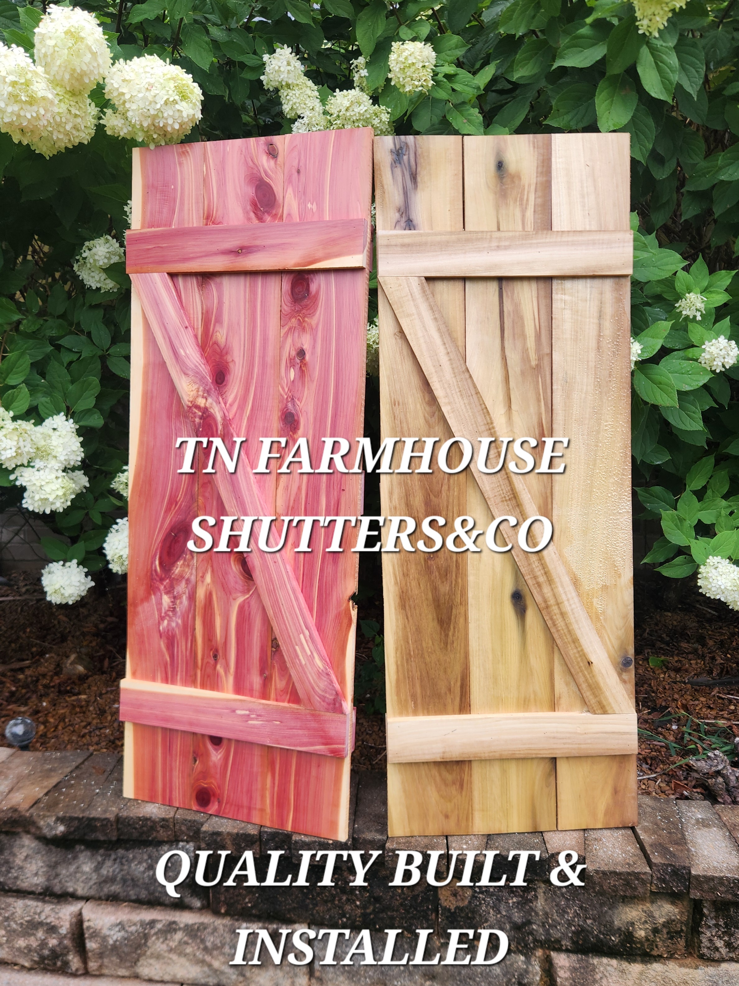 TN FARMHOUSE SHUTTERS & CO logo