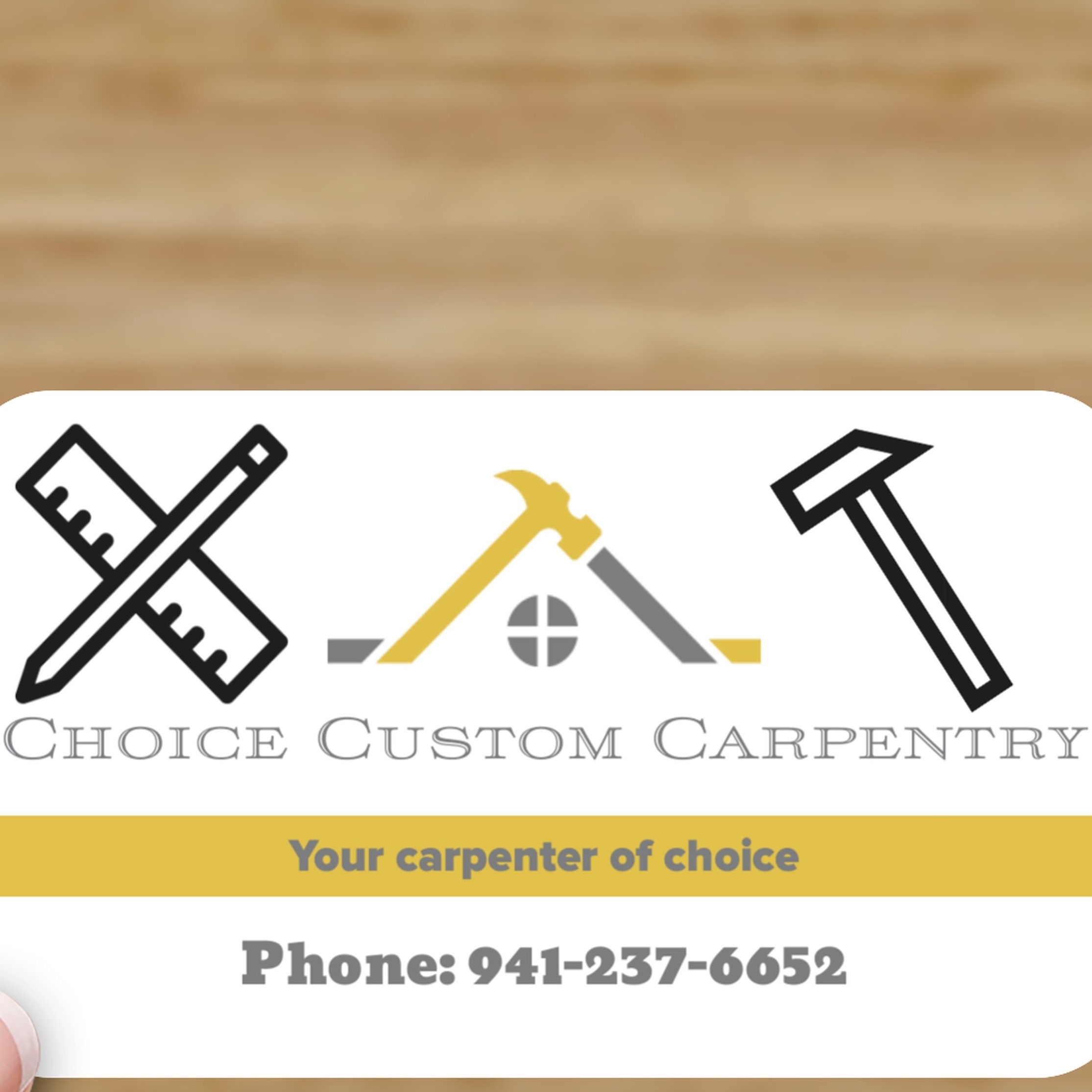 Choice Custom Carpentry logo
