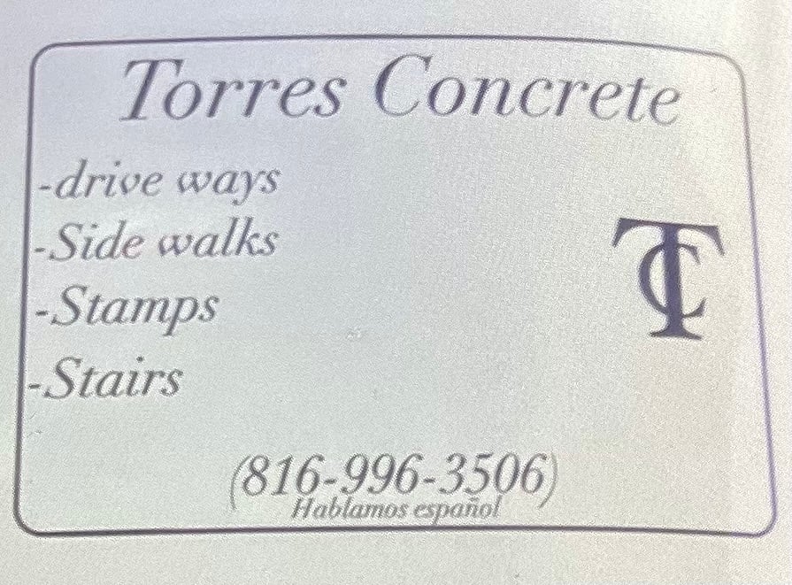 Torres Concrete logo
