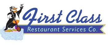 First class restaurant services co. logo