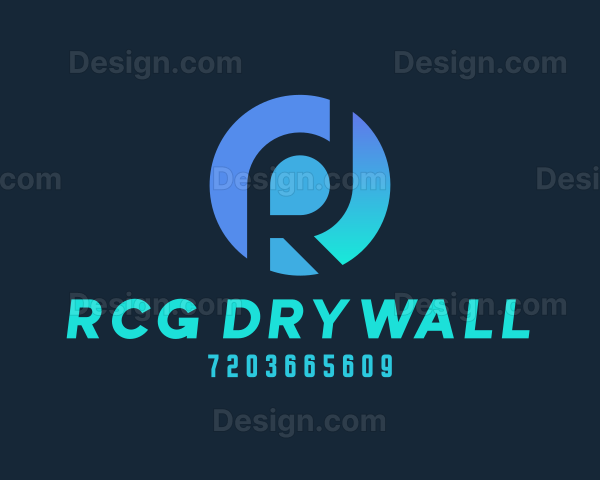 RCG Drywall logo