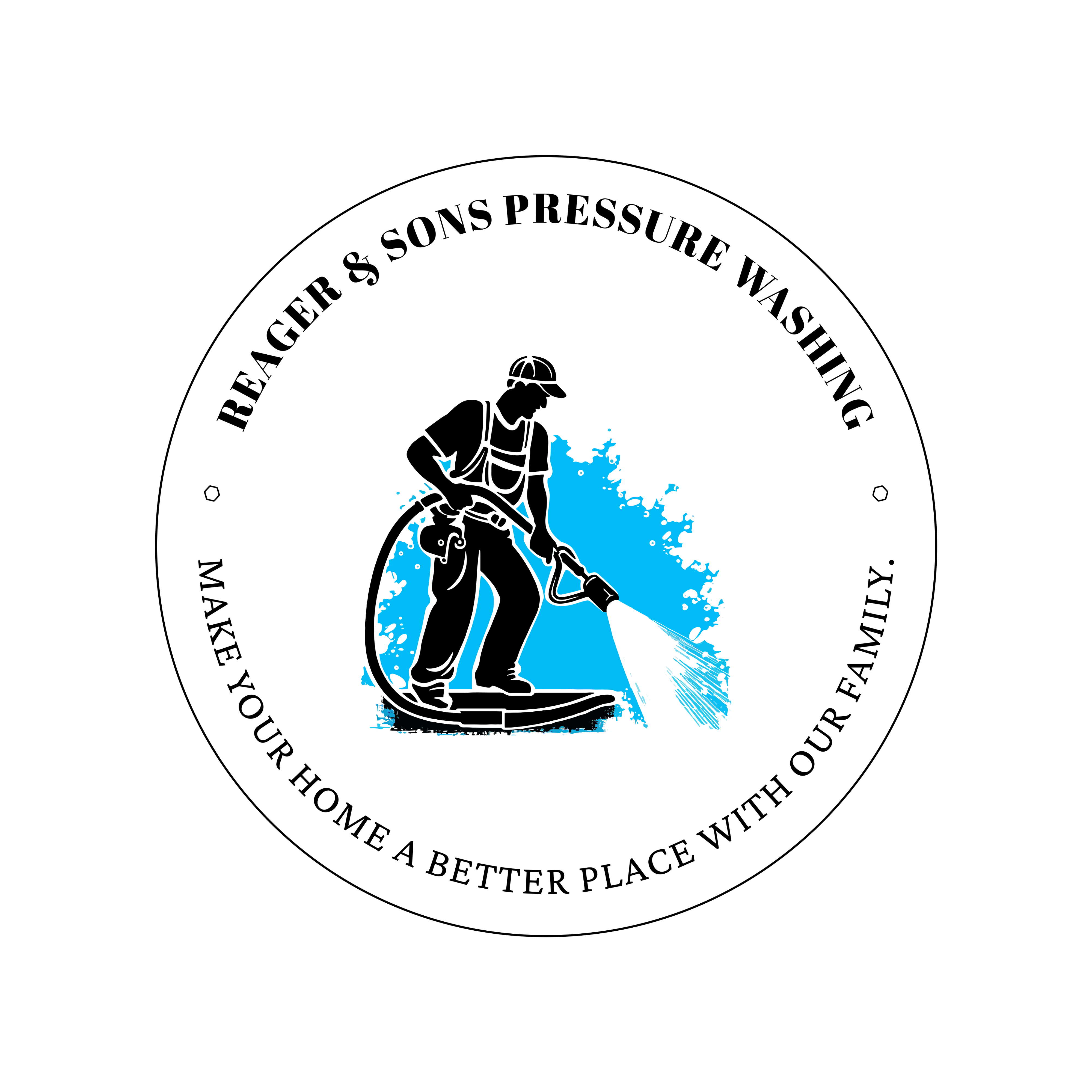 Reager & Sons Pressure Washing logo