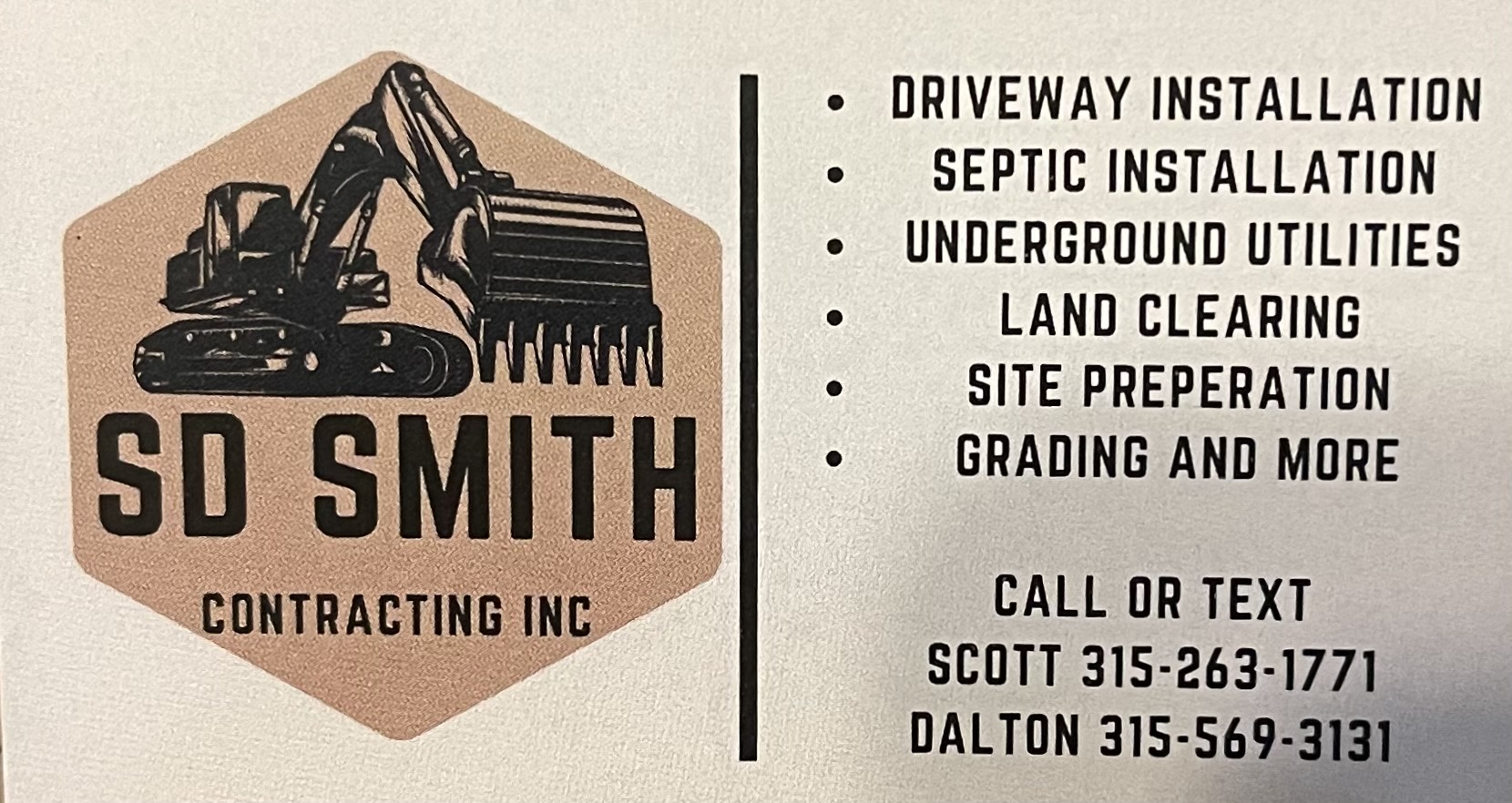 SD Smith Contracting logo