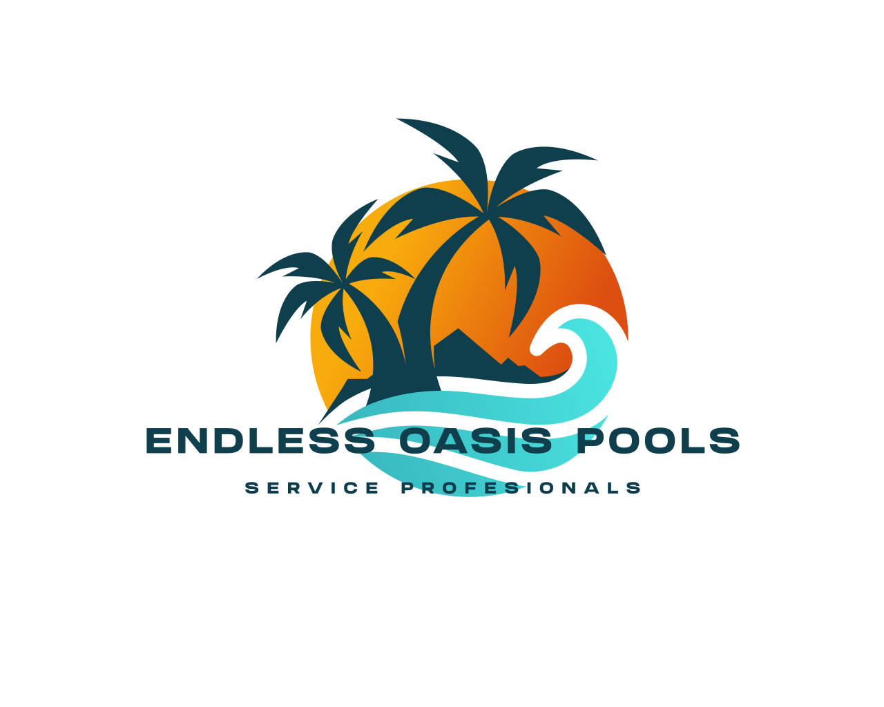 Endless Oasis Pools logo