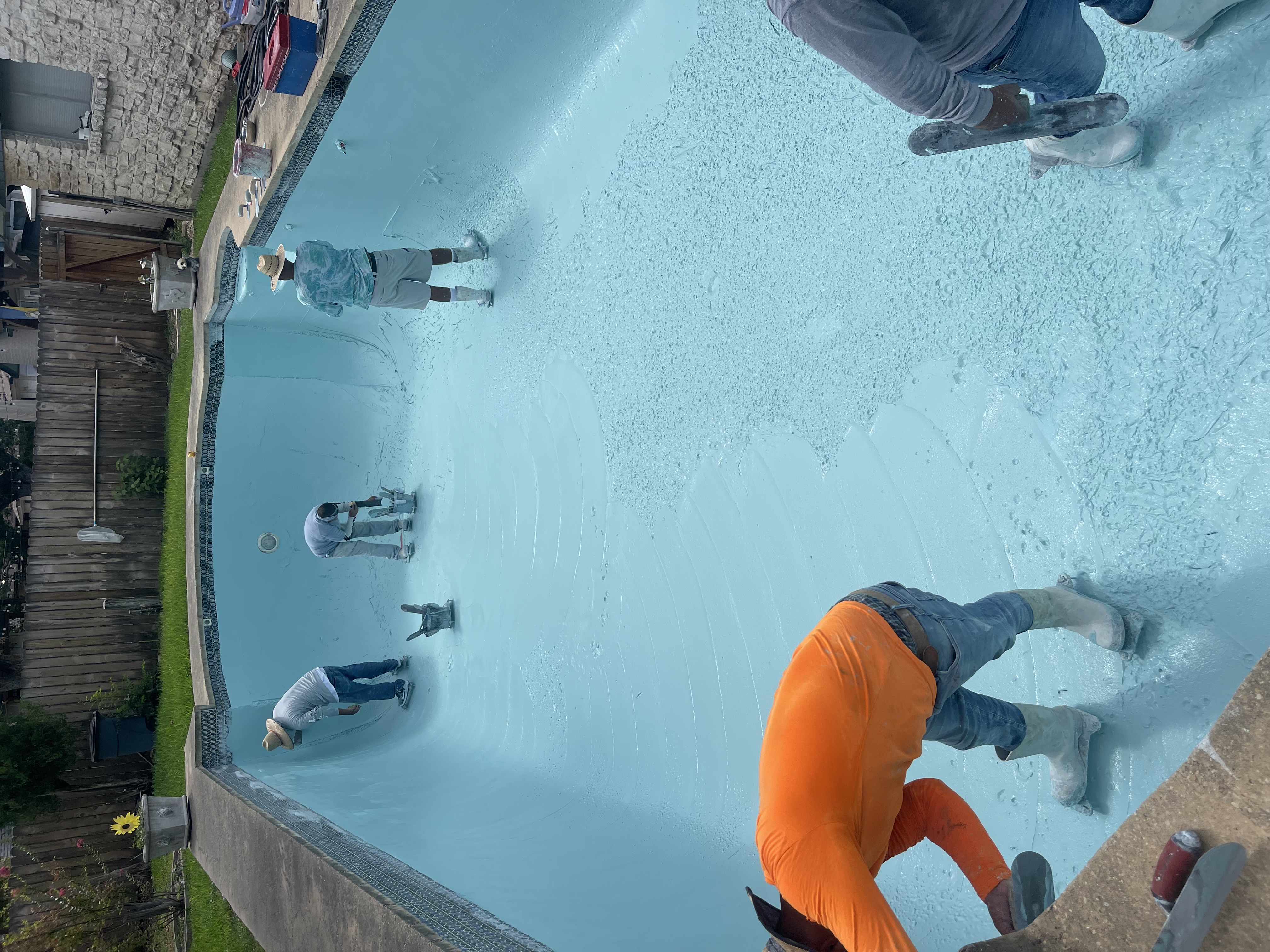 Fiji pools plastering logo