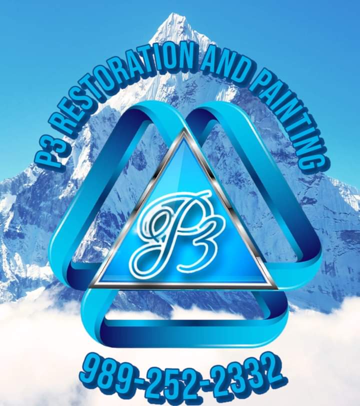P3 Restoration and Painting logo