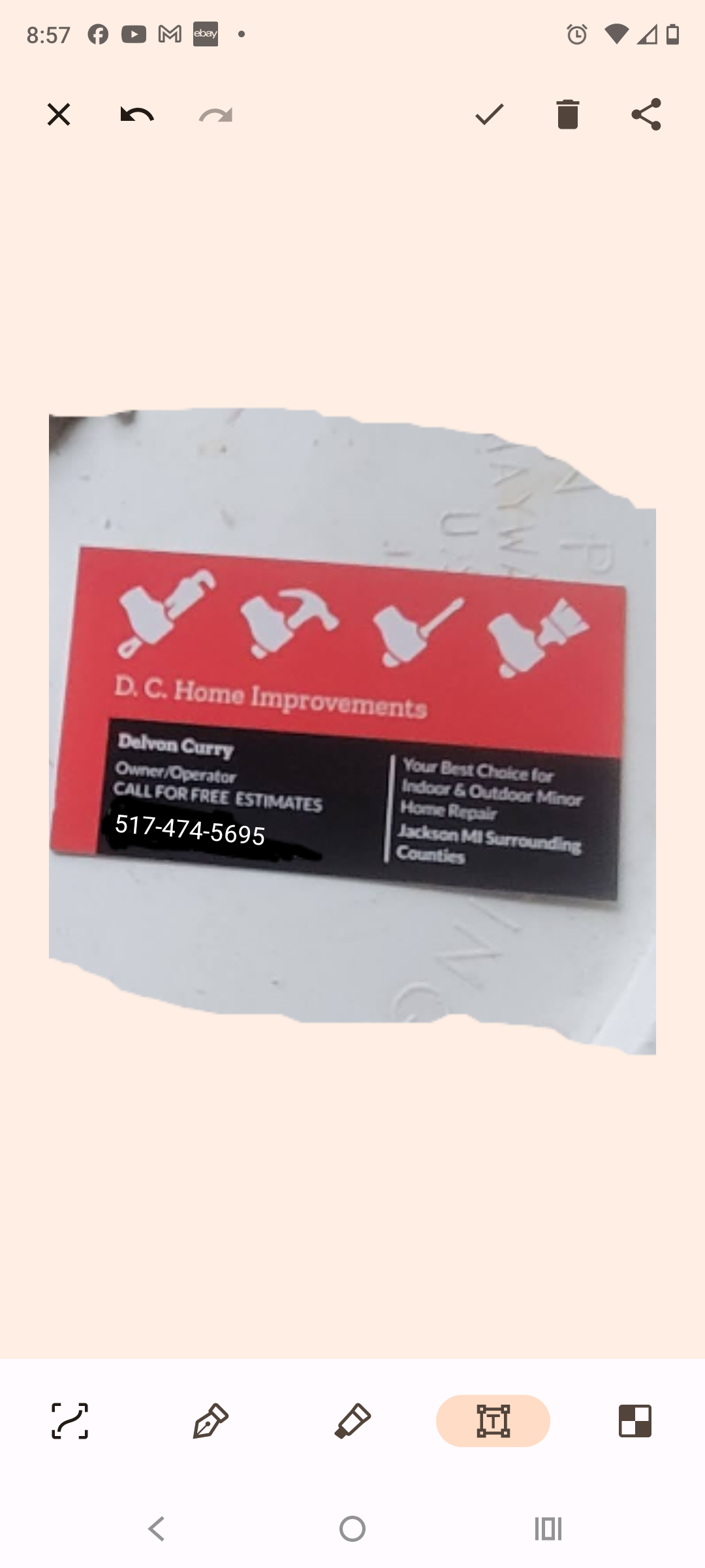 DC Home Improvements logo