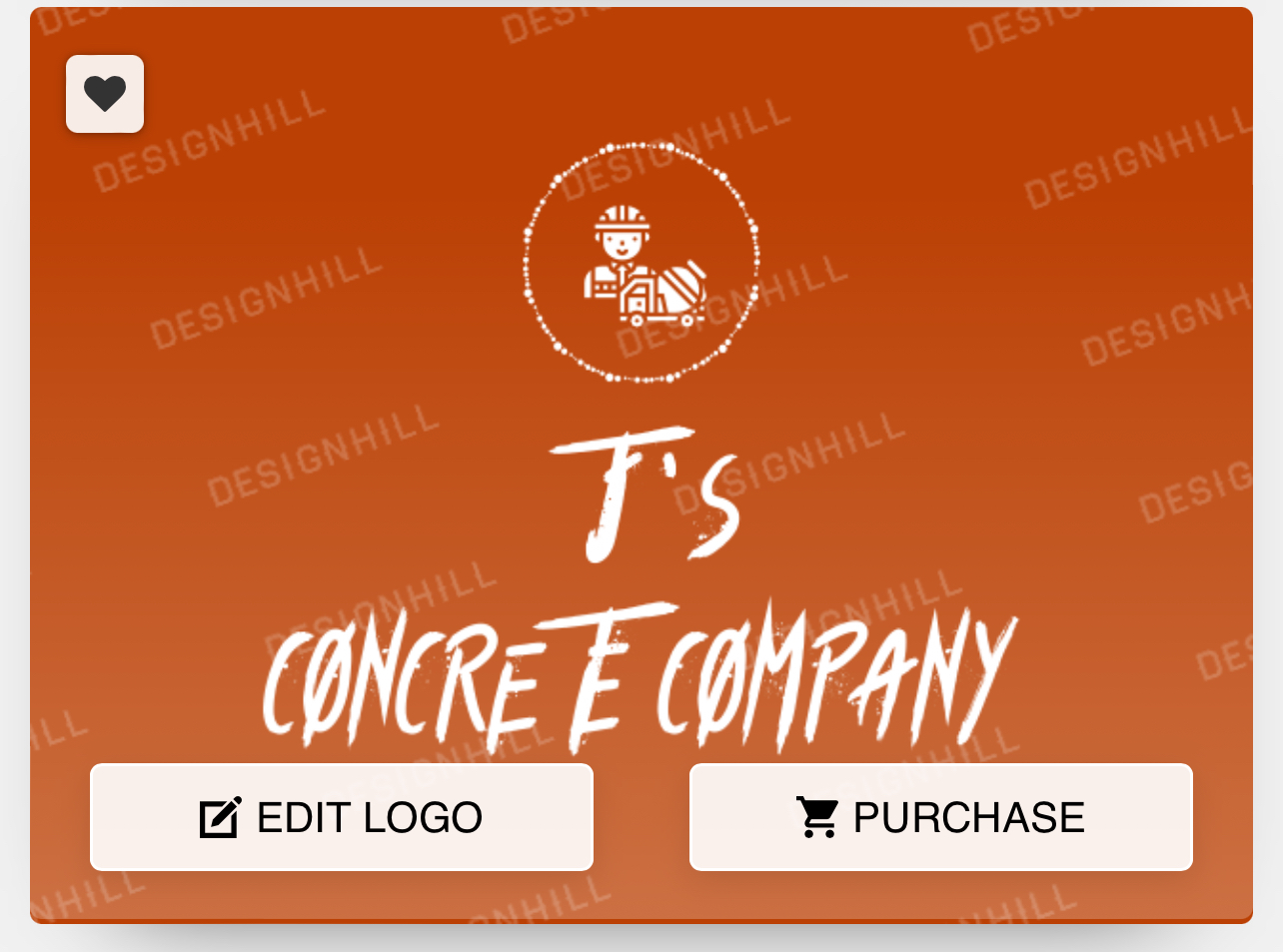 Tj’s Concrete Company logo