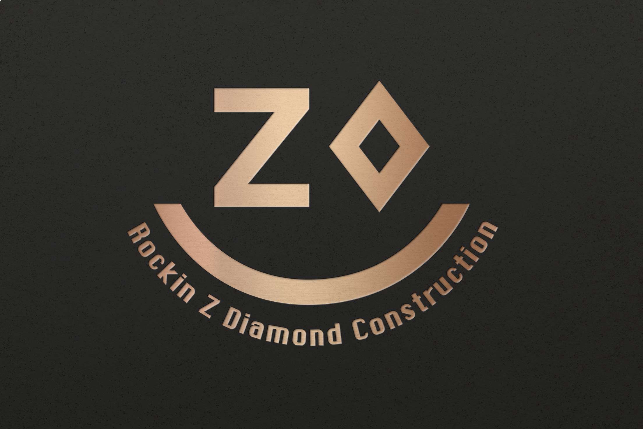 Rockin Z Diamond Construction logo