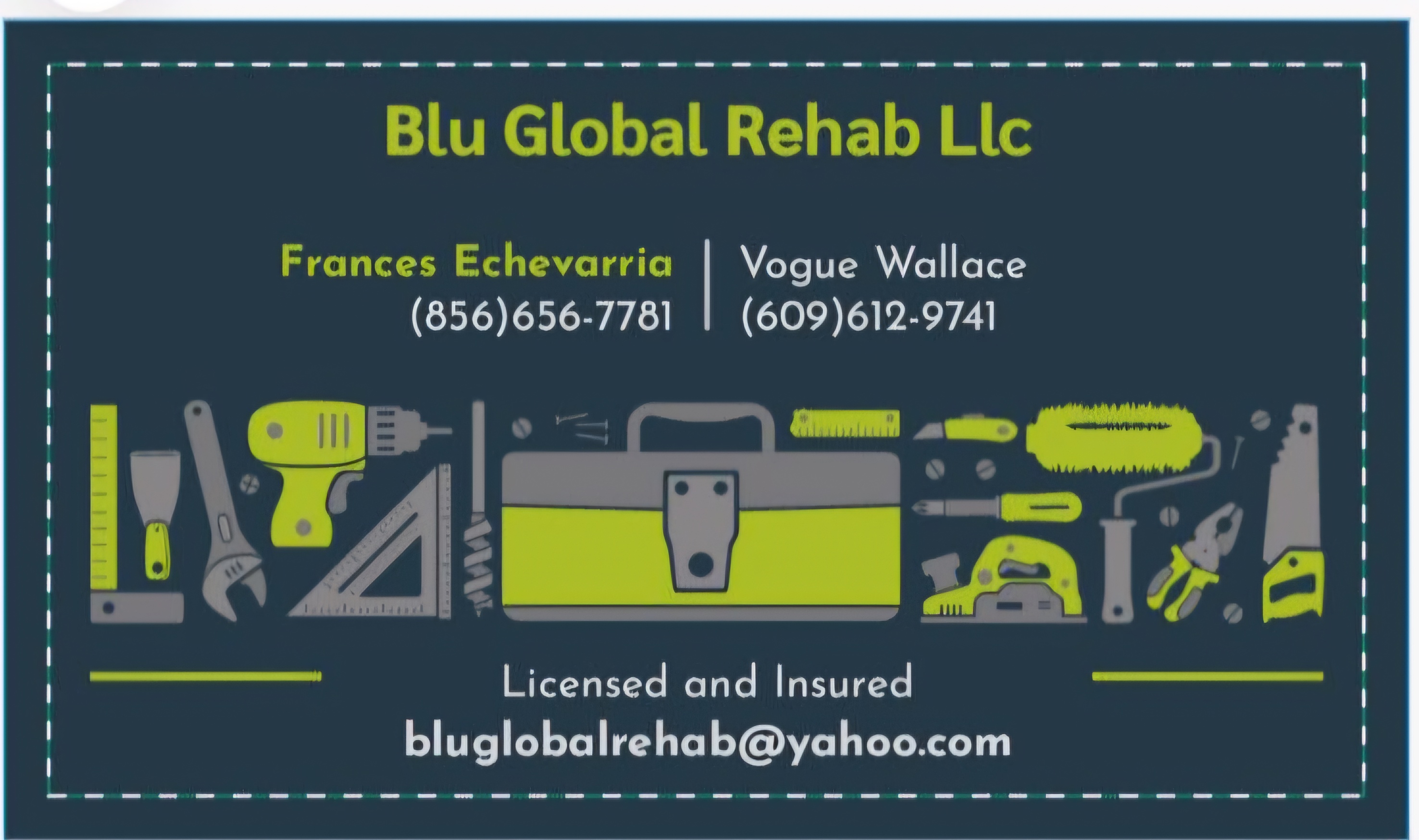 Blu Global Rehab logo