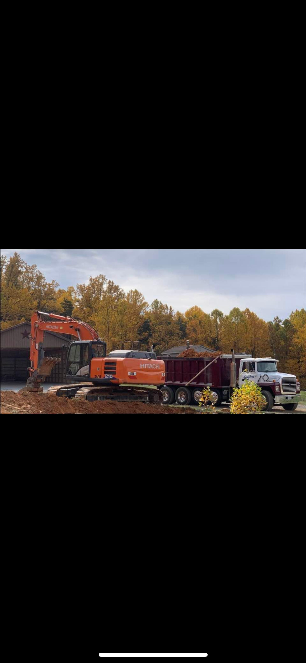 Ralston's Excavating logo