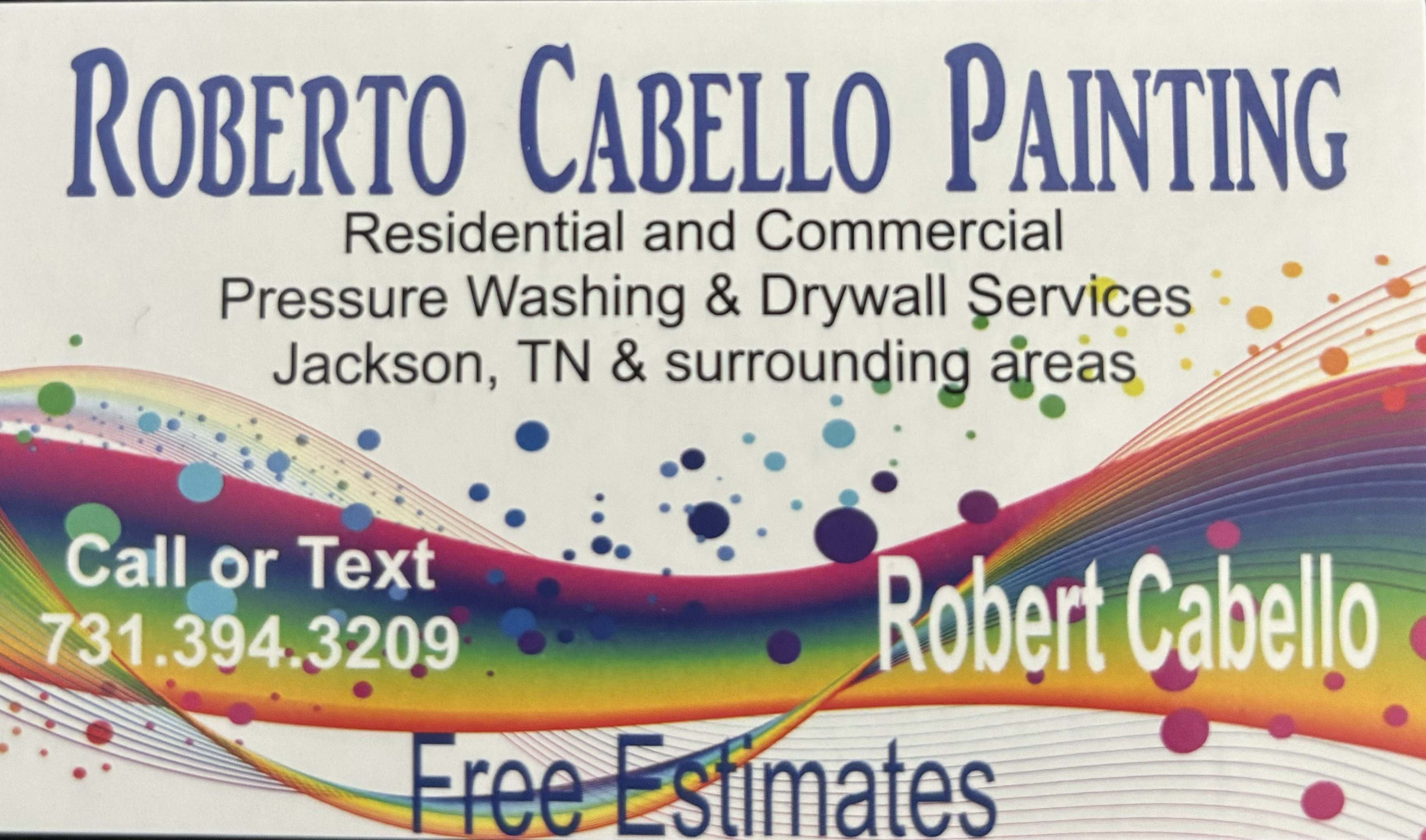 Roberto Cabello painting llc logo