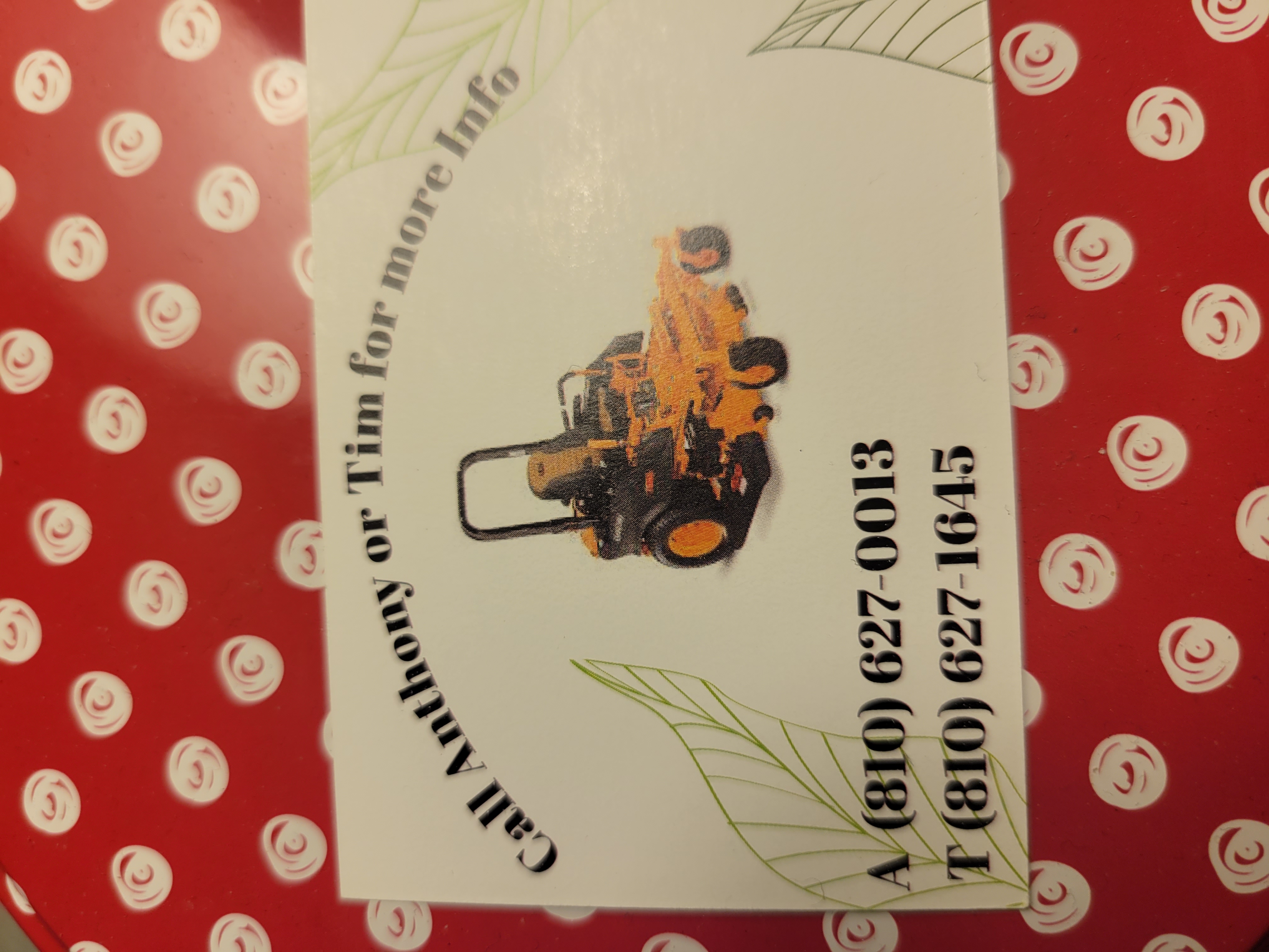 Allen's lawncare logo