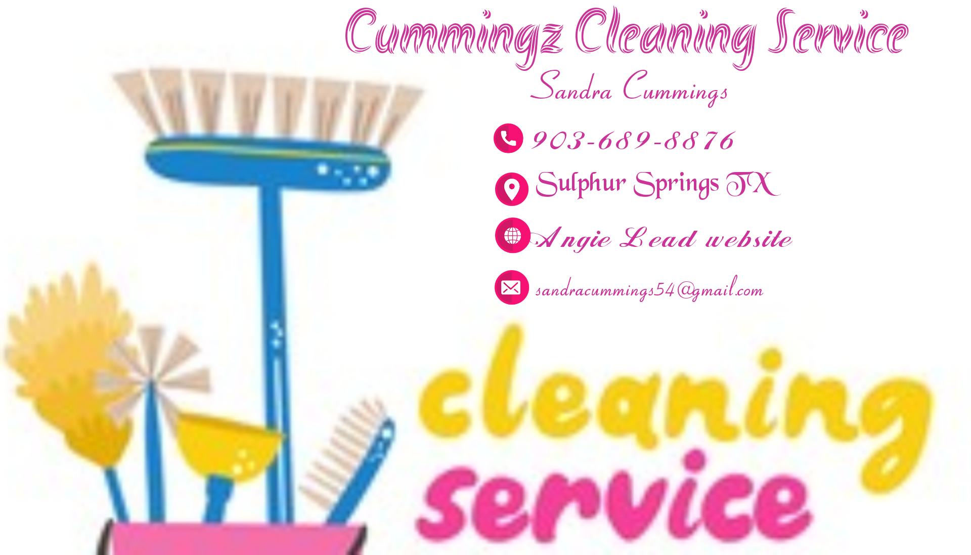 Cummingz Cleaning Services logo