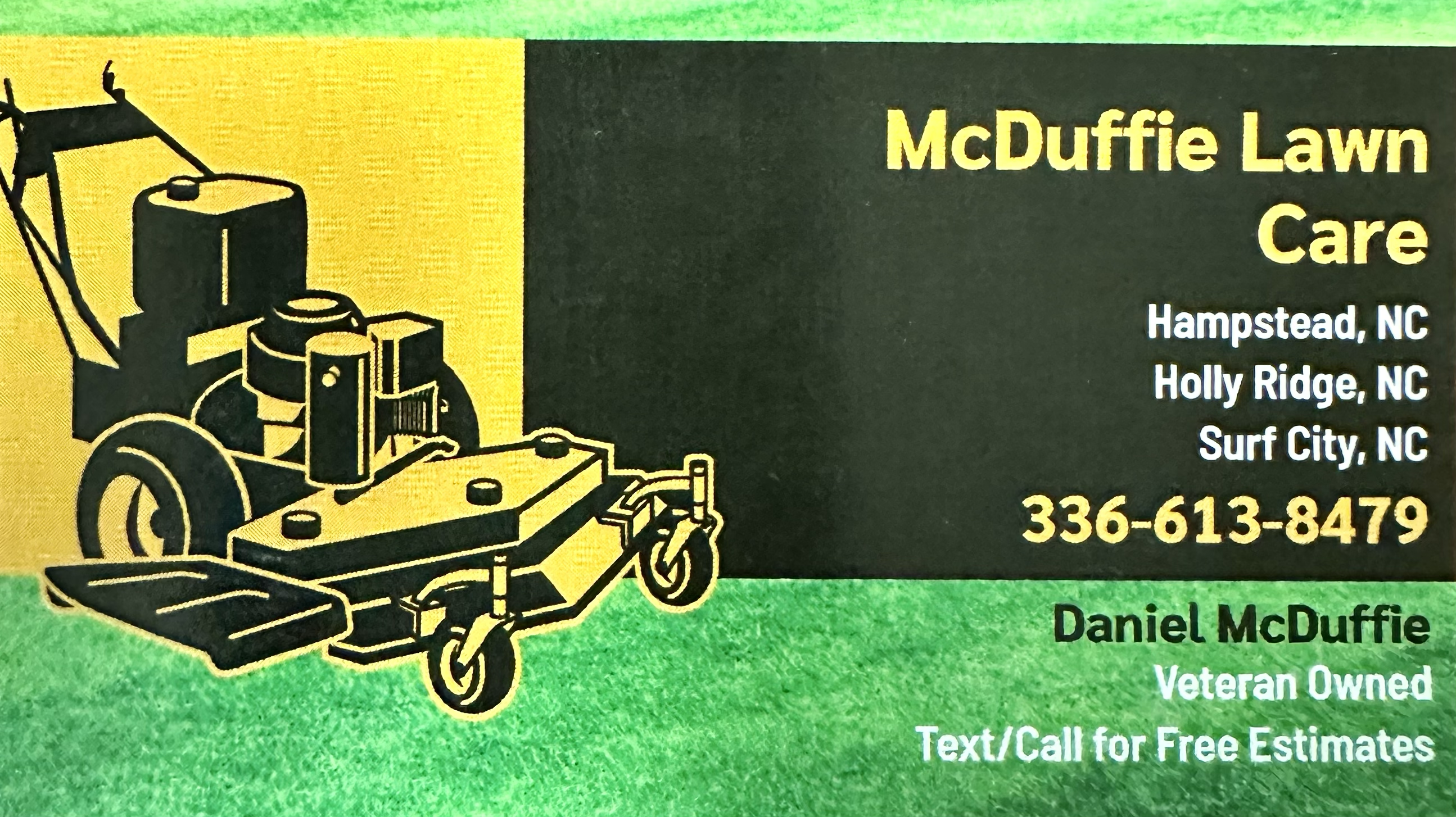 McDuffie Lawn Care logo