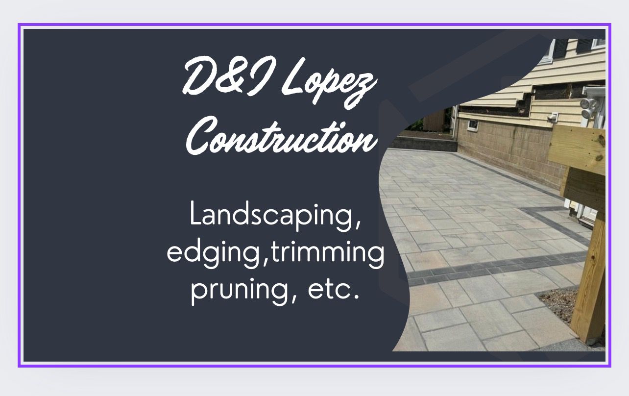 D&I Lopez Construction & Landscaping logo