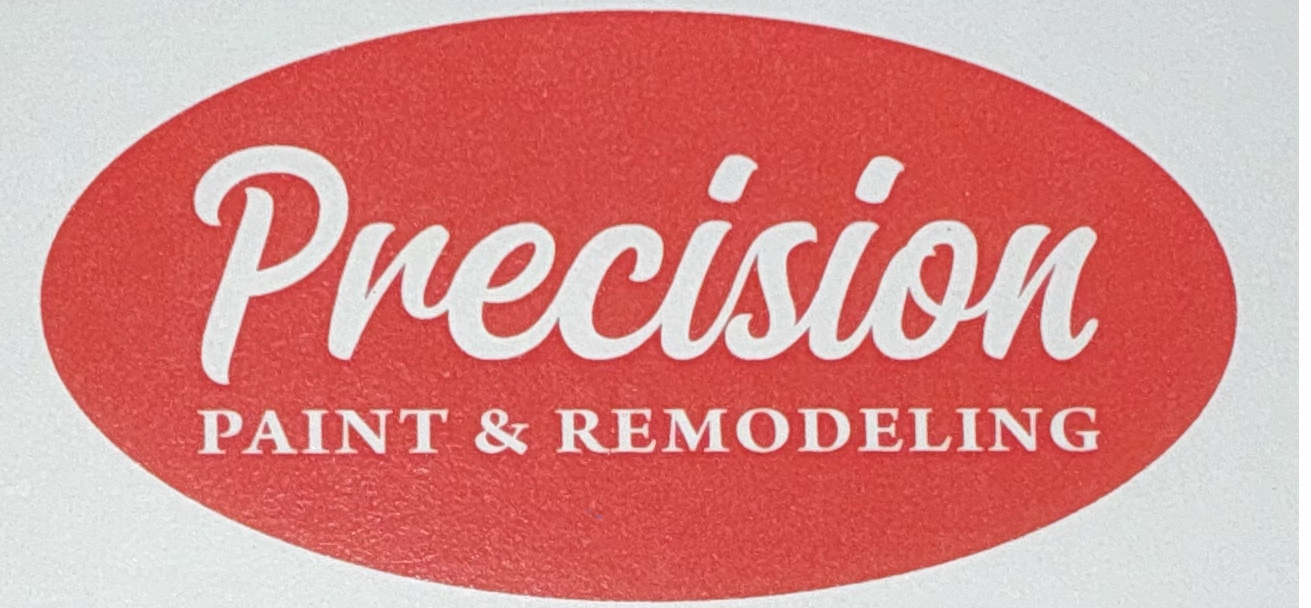 Precision paint & remodeling logo